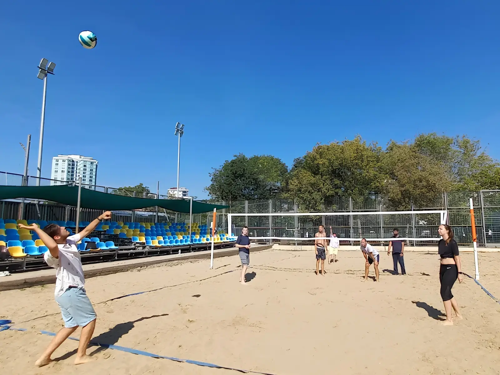 Beach Volleyball at Kalamış Coast