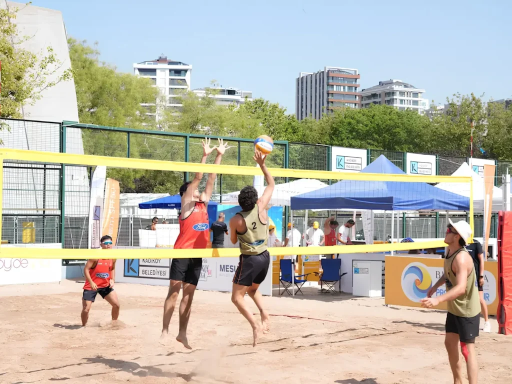 Beach Volleyball at Kalamış Coast