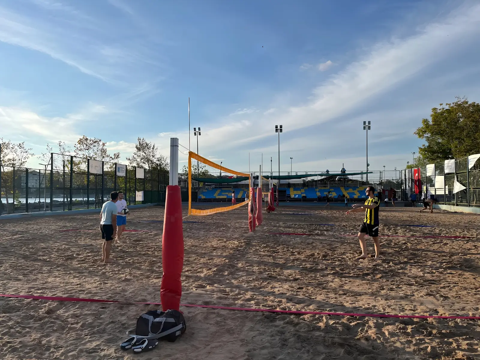Beach Volleyball at Kalamış Coast